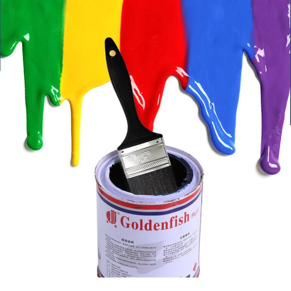 10pcs Cleaning Tool Plastic Handle Brush Thickened Wall Brushing Tools Paint Brush  Coating