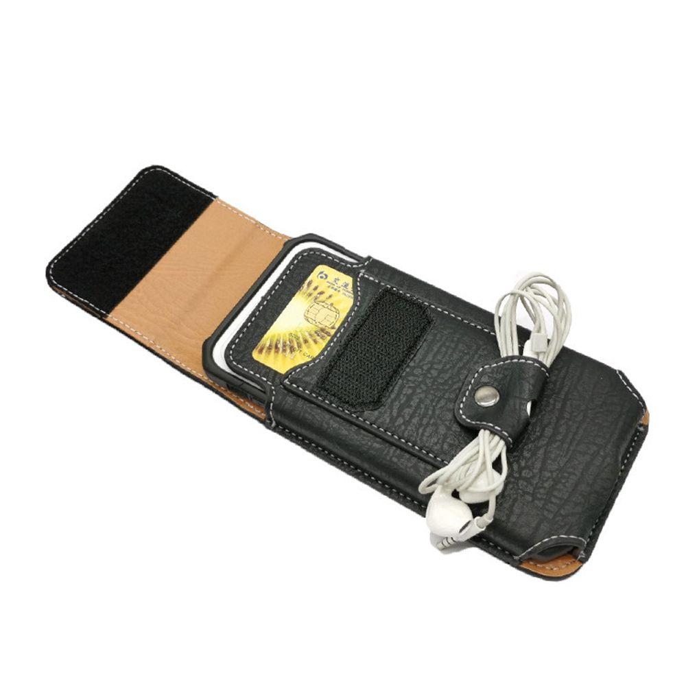 Wallet Pouch Holster Cover Multifunctiona Bum Bag Leather Phone Case Belt Clip Holster Waist Bag