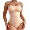 Γυναικείο Shapewear Μποτάκι: Απλό Σωληνωτό Μπουστάκι Χωρίς Τιράντες με Στήριξη Στήθους, Λεπταίνει Κοιλιά & Σφίγγει Γλουτούς, Βερίκοκο
