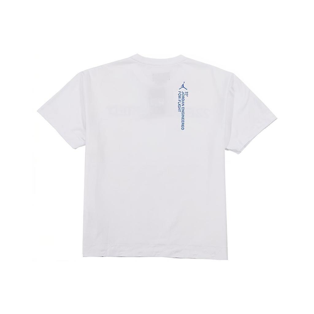 T-shirt à Manches Courtes de Sport Air Jordan 23 Engineered pour Homme Blanc AT9788-100
