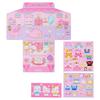 Sanrio Hello Kitty Set character Paper and Ages 3 and 582409 Dress-Up (with magnets) Steel, up,