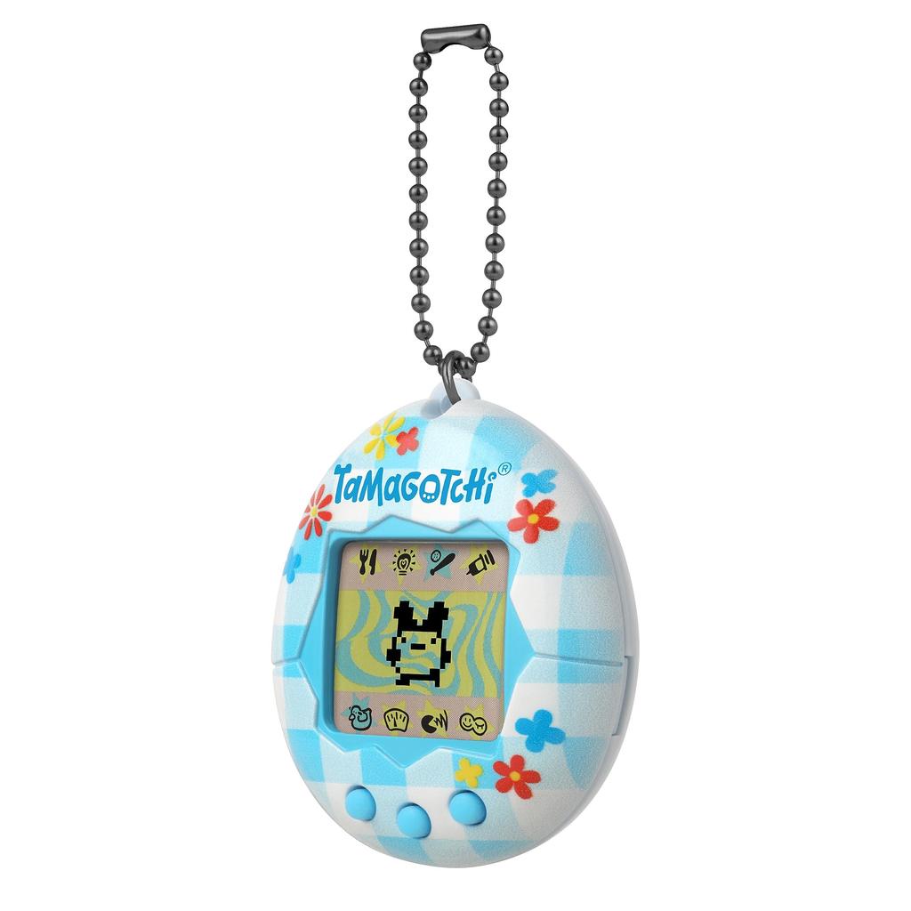 Tamagotchi Original Flower Gingham - (Updated Logo).