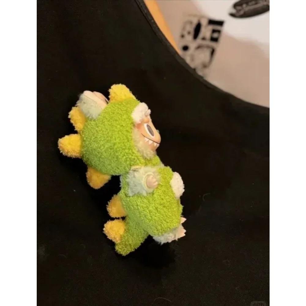 New 17cm Labubu Inventory Cute Fashion Clothing Accessories Labubu Headband Scarf Decoration Bubble Doll Clothing Birthday Gift