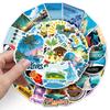 50 Maldives Graffiti Stickers: Personalized Travel Decor for Water Bottles, Guitars, and Suitcases