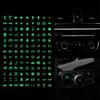 Switch Label Instrument Panel Buttons Stickers Waterproof Glow-in-the-dark Sticker  Car Accessory