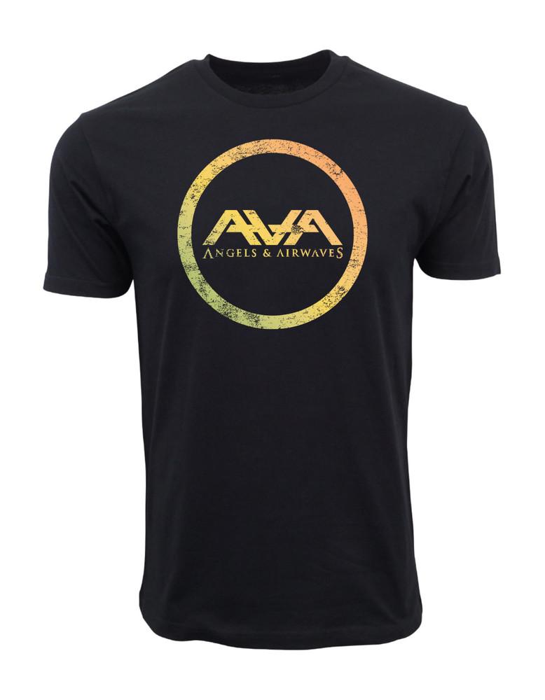 MENS ANGELS AND AIRWAVES CIRCLE LOGO  T SHIRT Unisex T-Shirt XL