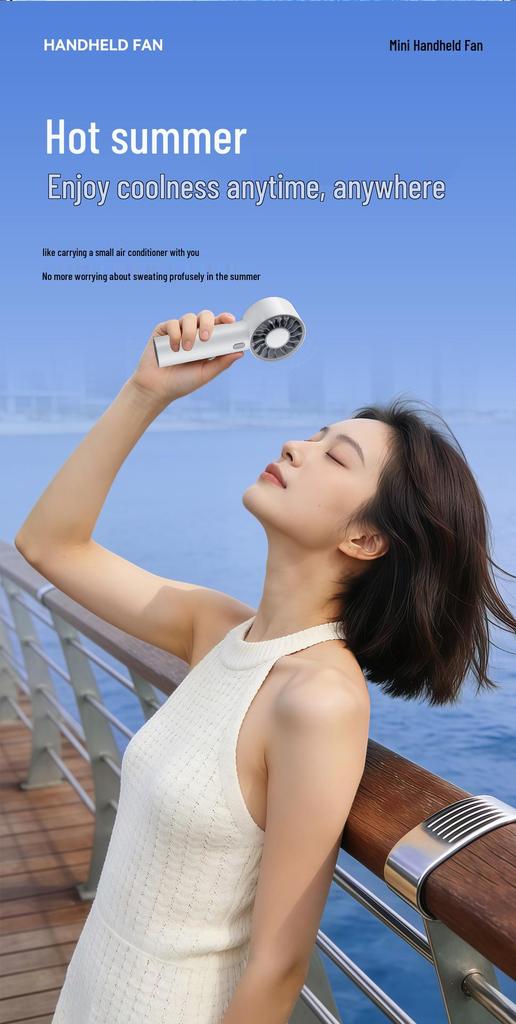 Portable Silent USB Desk Fan for Students