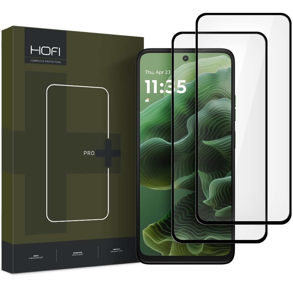 Szkło Hartowane Hofi Glass Pro+ 2-Pack Motorola Moto G35 5G Black