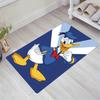 1pc Donald Duck Pattern Area Rug Soft Flannel Floor Mat for Living Room, Office, Bedroom and Carpet, Sofa Coffee Table Floor Mat