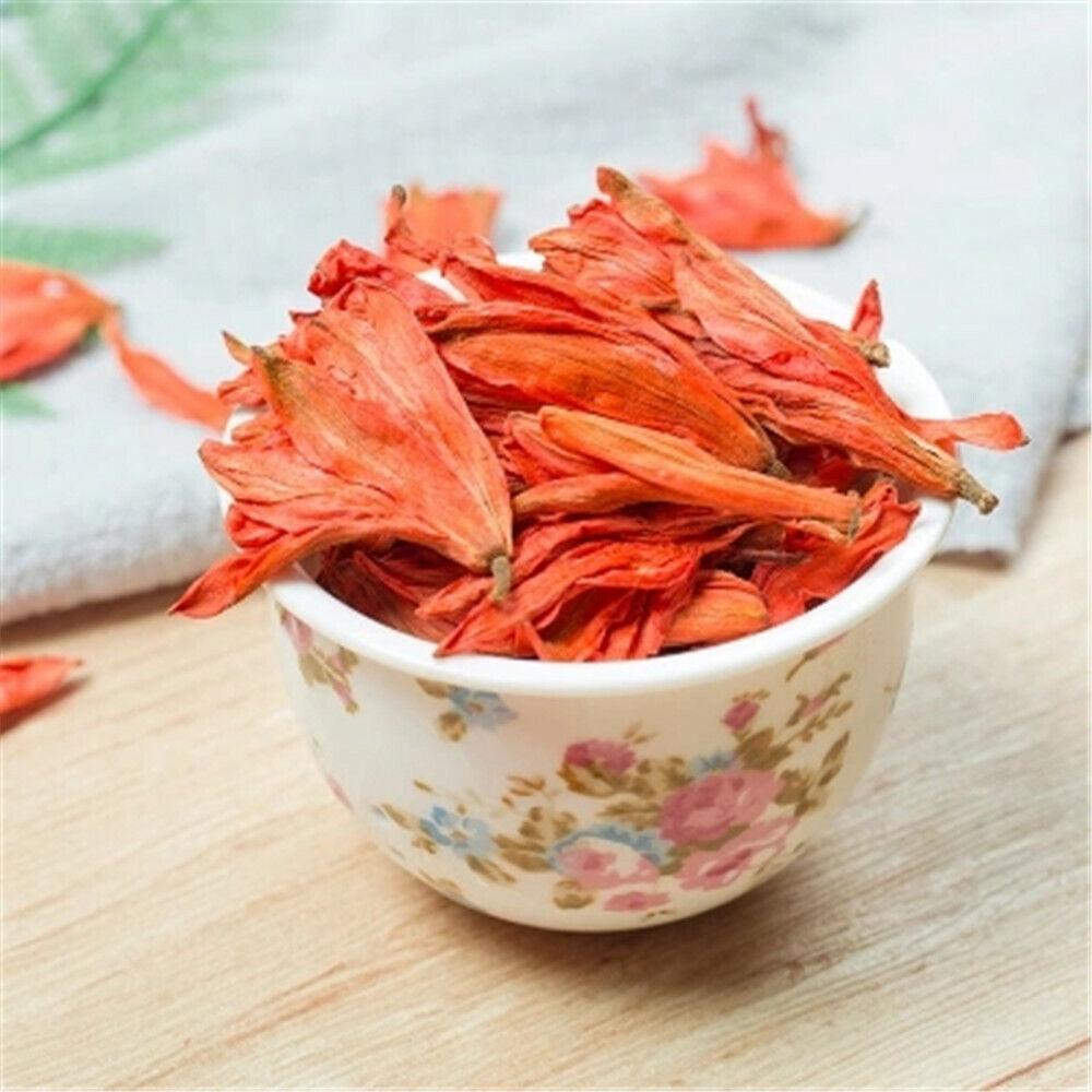 Chinese Tea Lily Dried Flower Tea Natural Floral Herbal Tea To Help Sleep