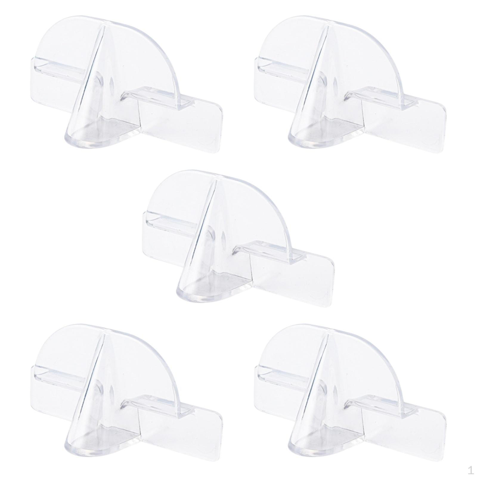 

Очки Стойка для очков Подставка для очков Солнцезащитные очки для комода 8x2.7x4cm_5pcs