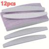 Xiaomi 12pcs Professional Manicure Set: 100/180 Grit Nail Files and Buffers, Double-Sided Emery Boards for Acrylic Nails