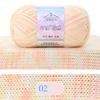 4Ply Knitting Yarn Color Gradient Dyeing Yarn Count 16S Milk Cotton Yarn Combed Cotton Milk Cotton Blend Cotton Yarn