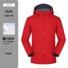 Unisex Windproof Softshell Parka: Waterproof Hiking Jacket for Autumn/Winter