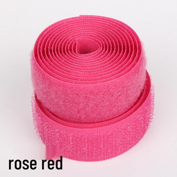 Colorful Self-Adhesive Velcro Cuffs: 2cm Hook & Loop Fastener for Clothes and Shoes