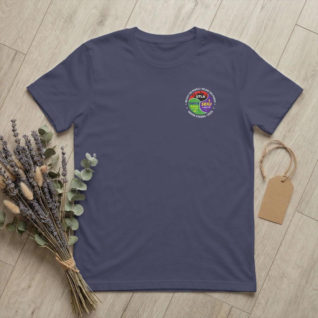 Neuheit Arbeit Bewegung Unisex UTLA SEIU AALA T-Shirts Unisex Rundhals Baumwoll-T-Shirts Wir Haben Die Leute Kurzarm-T-Shirt Geschenk Merch