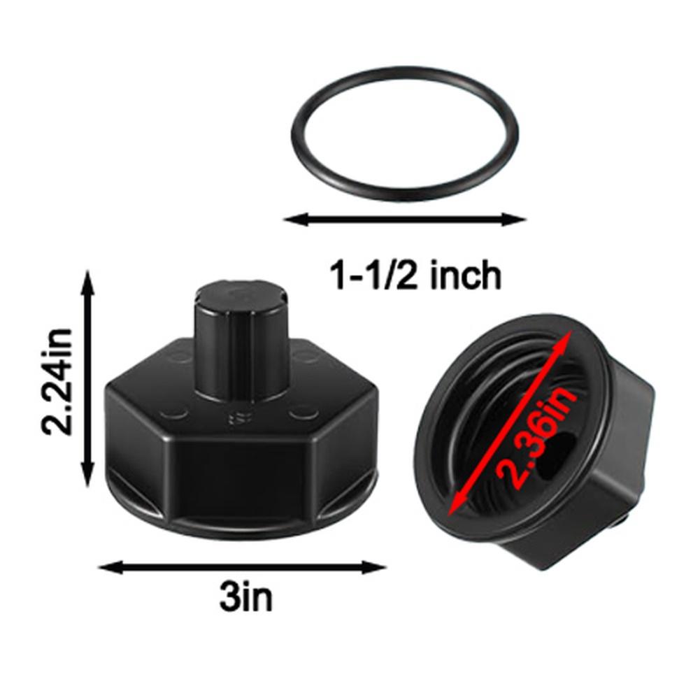 Cover Gasket Kit Pool Filter Drain Cover With Seal Ring For 602-5320 602-5321 806105406750 Replacement Drainage Cover Gasket