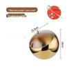 Stainless Steel Spherical Condiment Bowl with Lid