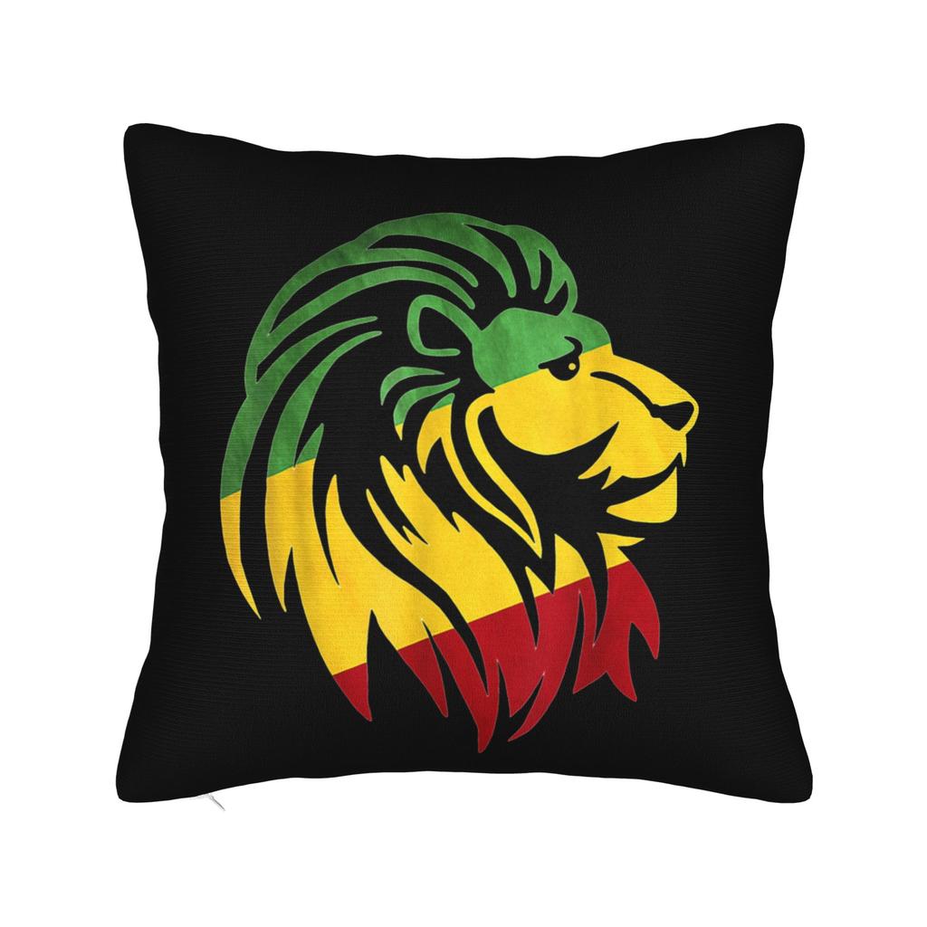 Flag of Reggae of Jamaica Pillowcase Polyester Cushion Cover Decorative Rasta  Pillow Case Cover Home Wholesale 40X40cm