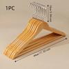 Durable Wood Hangers Swivel Hook Non-Slip Coat Hangers New Wooden Clothes Hangers  For Shirts