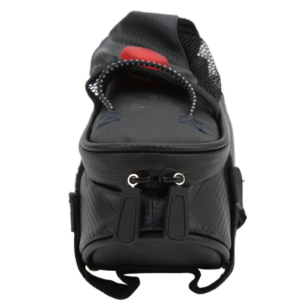 Bicycle Saddle Bag IP44 Waterproof Bike Taillight Pocket Water Bottle Pouch with LED Light