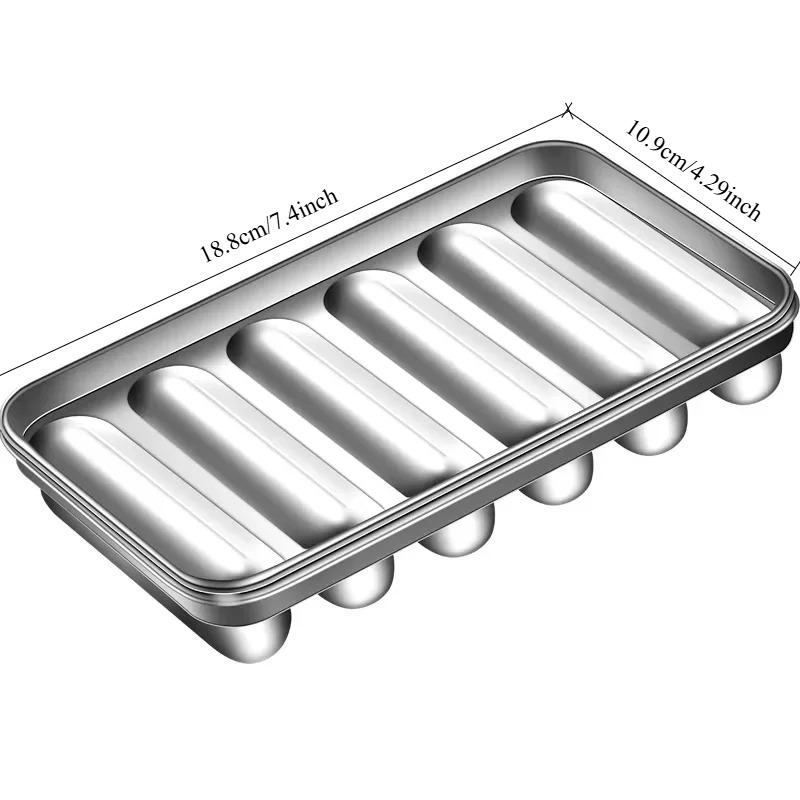 תבניות נקניקיות בטוחות ועמידות למזון תינוקות ביתי, נקניקיות בשר, והמבורגר, אידיאליות לילדים ולשימוש ביתי