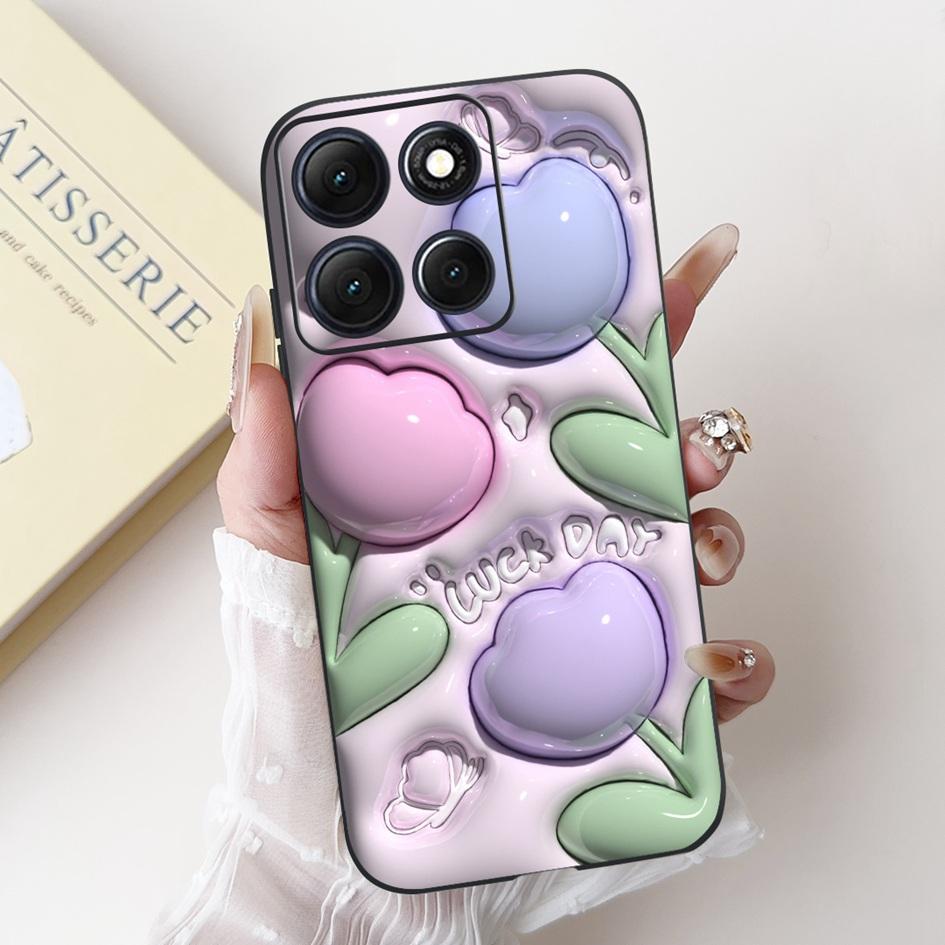 Shockproof Cover For Motorola Moto G86 Power Case Cute Cartoon Rabbit Soft Silicone Phone Cover For Moto G56 G 86 G86Power Funda