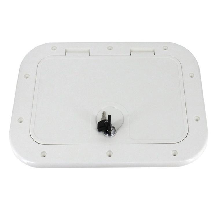 Weatherproof Marine Inspection Hatches Flat Mount Design None Corrosive Material Suitable For Long Lasting Performances