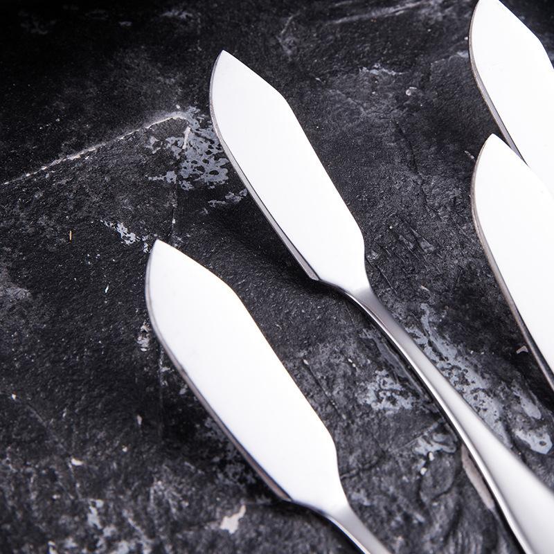 2/6PCS Multifunctional Cheese Butter Knife Cheese Tools Knife Stainless Steel Household Breakfast Bread Jam Knife Kitchen Gadget