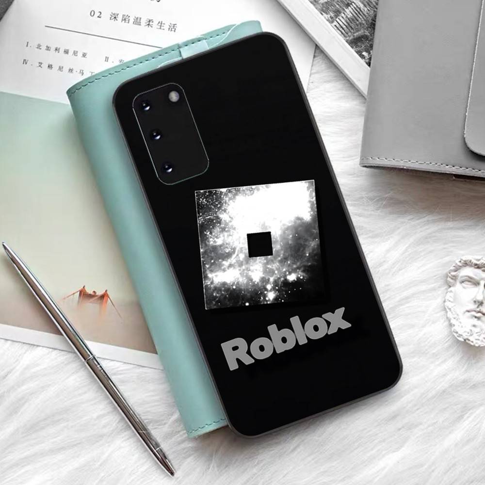 EZ27 R-Robloxs Phone Case For Samsung S 24 Fe 25 Ultra Plus 20 Lite 21 30 22 23 24 22 Ultra 5G Fundas