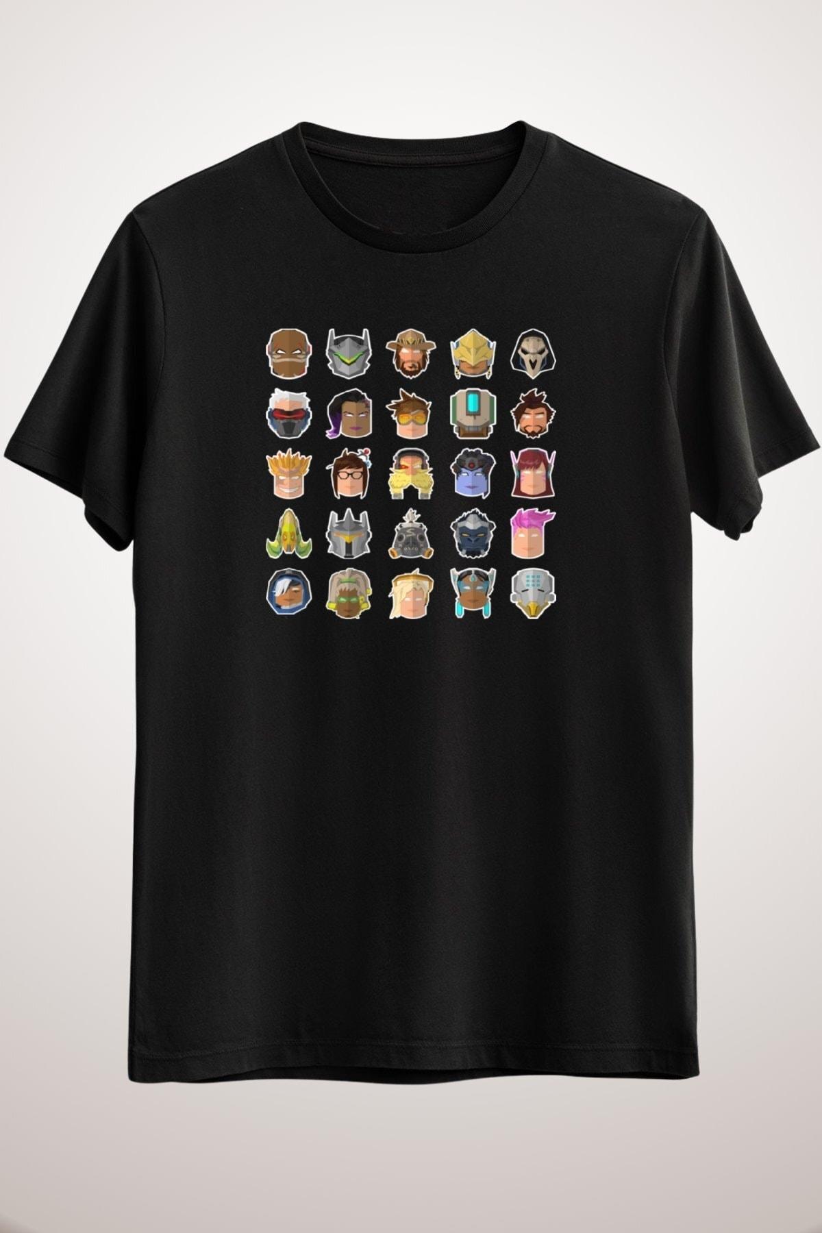 

Мужская черная футболка Meet The Team Of Heroes