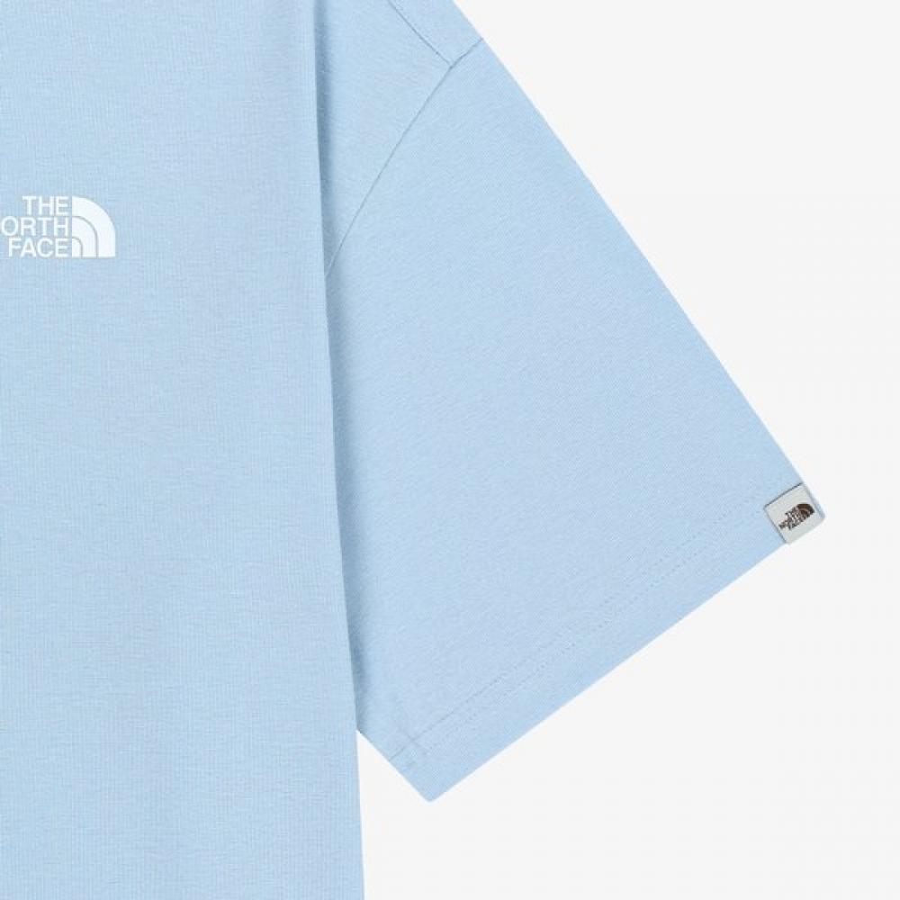 The North Face Berkeley Short Sleeve Tee Nt7us12m Light Blue