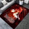 Blood Determination Custom Name Carpet Rug For Living Room Bedroom Home Sofa Decoration Kids Play Nonslip Floor Mat