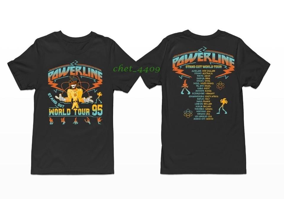 Stand Out Tee Powerline 95 Shirt Retro Disney A Goofy Movie Pow S5XL Unisex T-Shirt XXL