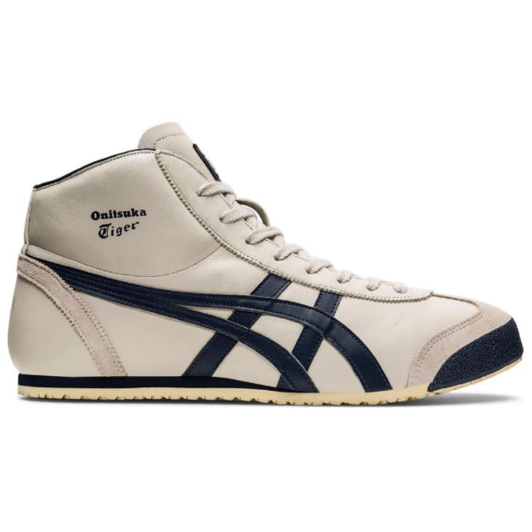 Onitsuka Tiger Mexico Mid Runner Birch Indian Ink Unisex Sneakers Cream 1183B577-200