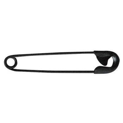 Safety Pin - Black - Lg 34xØ0.8mm - 115 P…