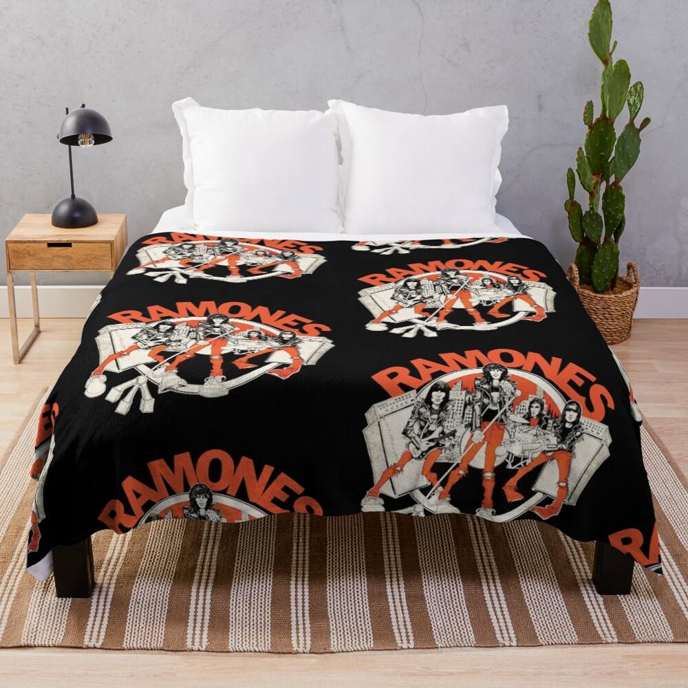 Ramones 1978 Throw Blanket