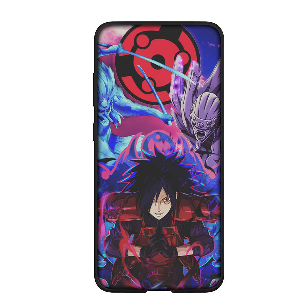 For Samsung Galaxy S25 S24 S23 iPhone 17 16 15 Xiaomi Redmi Note 14 13 12 11 Plus Pro Max XR A37 A57 Phone Case Naruto Madara Uchiha OPPO Huawei Cover