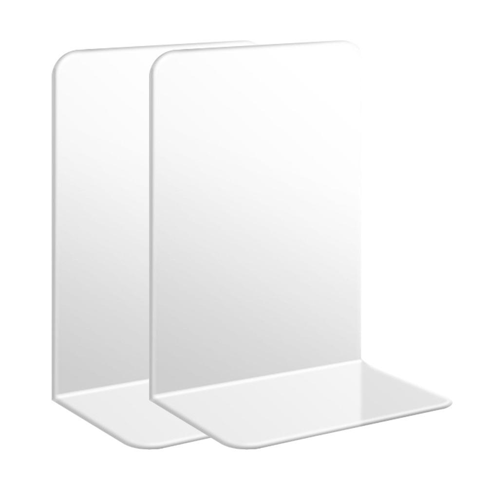 2Pcs Set Transparent Acrylic Book Holders Candy Color Book Organizer  Student Organizers