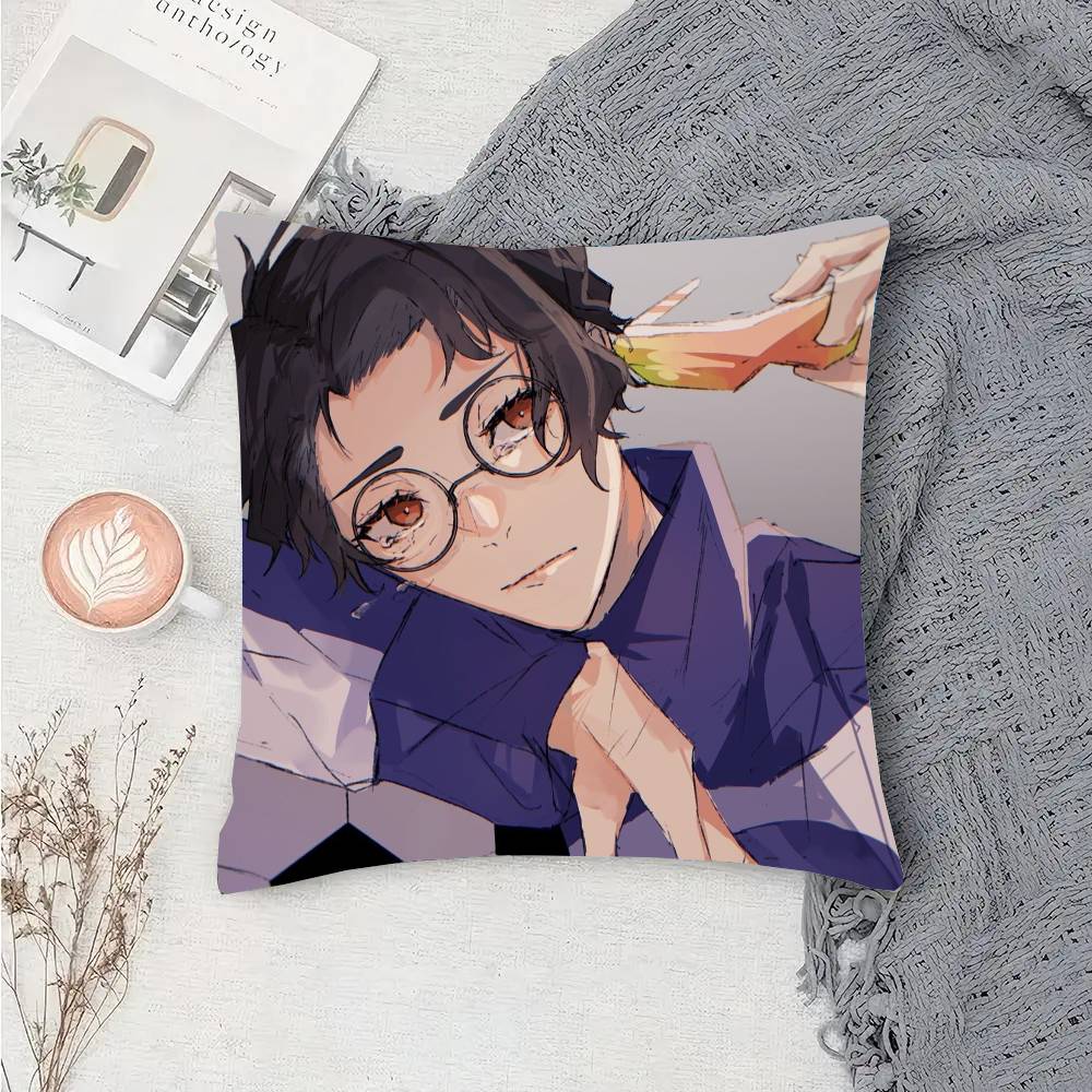 Kenyu Yukimiya Anime Blue Lock Pillow Case Sofa Cushion Cover Room Home Decoration
