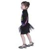 Girls Halloween Multi-Color Skeleton Bones-Printed Dress Costume