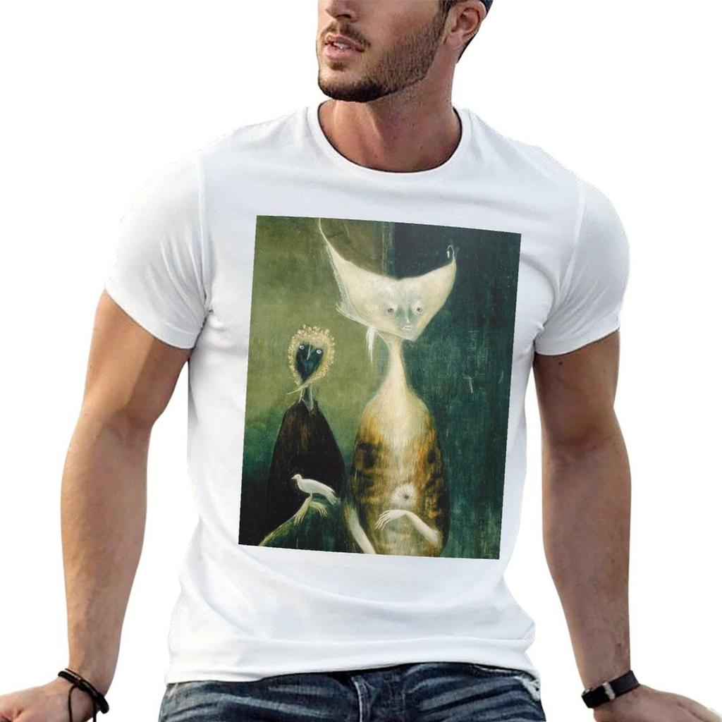Leonora Carrington T-Shirt Urban Casual Locker geschnittenes T-Shirt