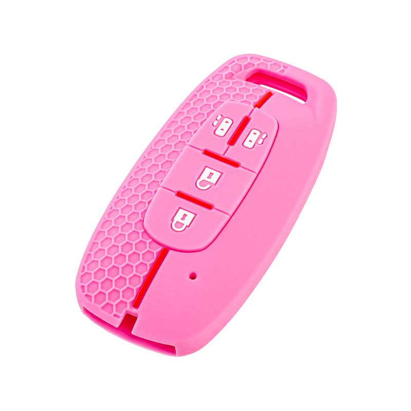 2 3 4 5 Buttons Silicone Car Key Case Cover For Nissan X-Trail T33 Kicks Qashqai J12 Juke Teana Altima Ariya Remote