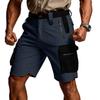 Heren Stretch Casual Werkbroeken, Lichte Golfbroeken, En Elastische Werkshorts Met Meerdere Zakken