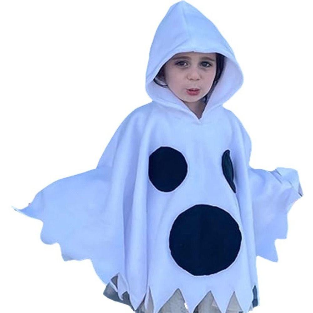 Hooded Halloween Costume Cosplay Props Realistic Pumpkin Ghost Cloak Halloween Cape Hallowmas
