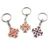 Styles Cross Keychains Pendants CarKey Keychains Charm Religious Key Rings