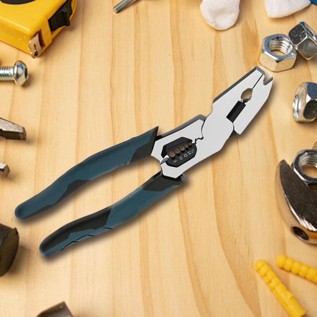 Wire Crimper Professional Multi-Function Cutters Screw Cutter Tool For Car Network Electricity Commercial Solar Industrial