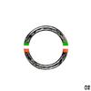 Car Engine One Start Stop Push Button Ignition Key Circle Sticker Trim Decal For BMW 3 Series E90 E92 E93 320i Z4 E89 2009-2012