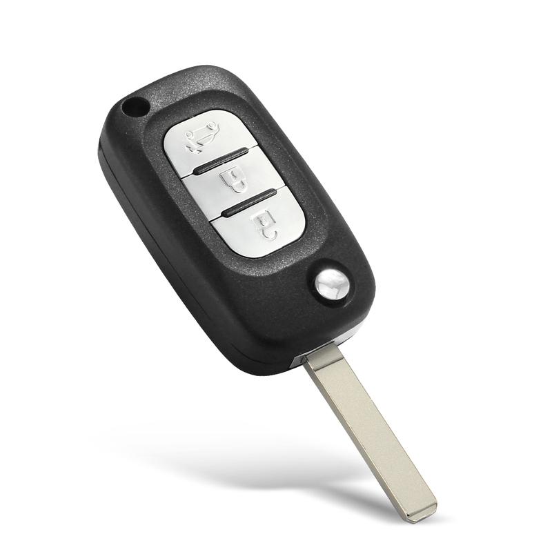 KEYYOU 3/4 Button For Mercedes Benz Smart Fortwo 453 Forfour 2015 2016 2017 Flip Remote Car Key Shell Case Cover Fob Folding Key