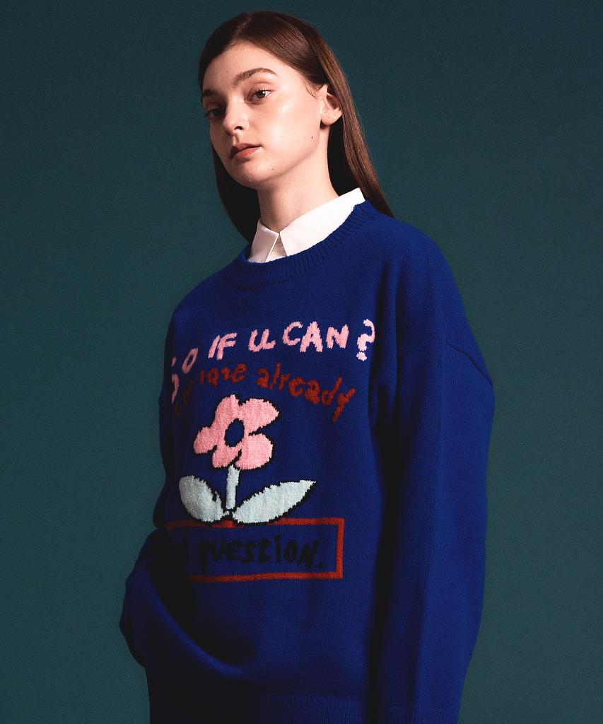 Soipeuyukaen Soft Blend Touch Lettering Knit